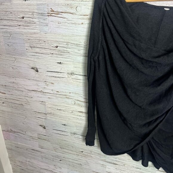lululemon athletica Black Drape Top size 6 - Picture 2 of 10